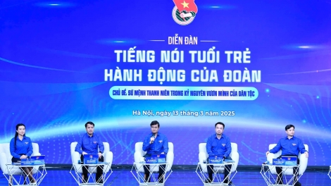 Diễn đàn “Tiếng nói tuổi trẻ - Hành động của Đoàn”