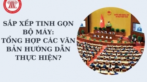 Tinh gọn bộ máy để không còn chia cắt địa bàn, chồng chéo nhiệm vụ, tạo đà phát triển