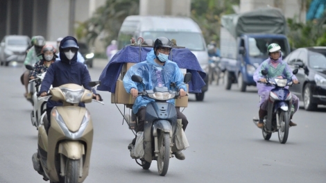 Dự báo thời tiết 9/3/2025: Hà Nội trời rét, đêm và sáng có mưa phùn