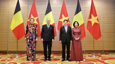Thời sự 21h30 1/4/2025: Chủ tịch nước Lương Cường chủ trì chiêu đãi cấp Nhà nước Nhà Vua Bỉ