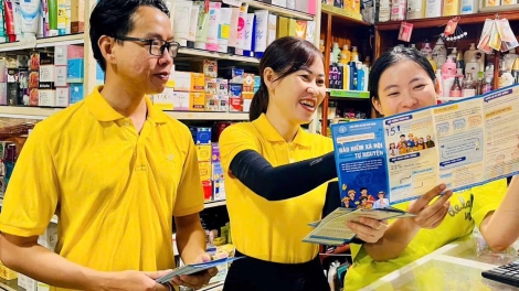 Phát triển hơn 35 nghìn người tham gia Bảo hiểm xã hội tự nguyện, Bảo hiểm y tế trong ngày ra quân 