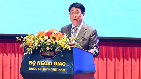 Chủ tịch nước Lương Cường dự Hội thảo về vai trò của ngoại giao trong kiến tạo hòa bình