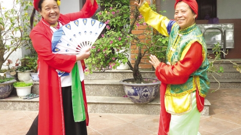 Nghệ nhân Đặng Ngọc Doãn ở Bắc Ninh trọn đời đam mê nghệ thuật chèo cổ