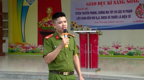 Thượng úy Nguyễn Đăng Khải anh dũng hi sinh khi truy bắt tội phạm ma túy đặc biệt nguy hiểm