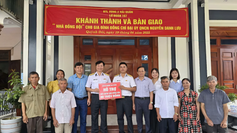 Dấu ấn nghĩa tình từ Vùng 2 Hải quân