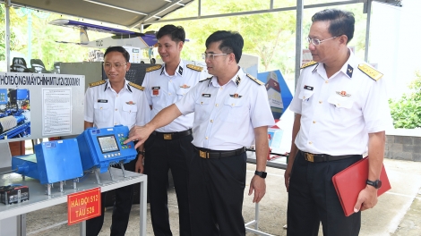 Bộ Tư lệnh Vùng 5 Hải quân kiểm tra công tác chuẩn bị Đại hội Đảng bộ Vùng