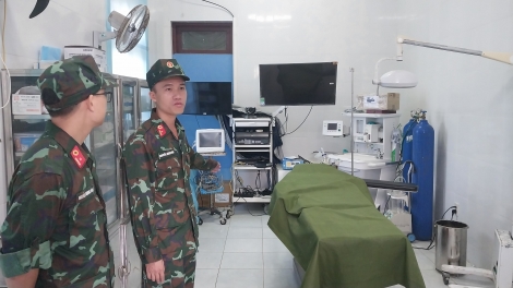 Người chiến sỹ áo trắng ở Trường Sa