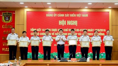 Lan tỏa hình ảnh người chiến sĩ Cảnh sát biển qua việc học tập và làm theo Bác