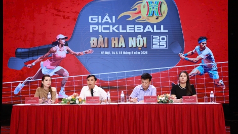 “Giải Pickleball Đài Hà Nội 2025” chào mừng Ngày Báo chí cách mạng Việt Nam 