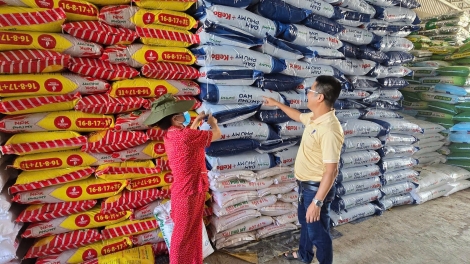 Phú Mỹ cung ứng gần nửa triệu tấn phân bón cho vụ Hè thu