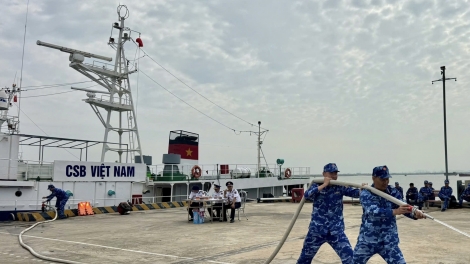 Hải đoàn 11 đánh giá chất lượng huấn luyện qua Hội thao thủy nghiệp