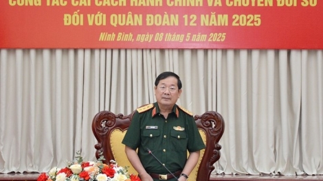 Kiểm tra công tác cải cách hành chính và chuyển đổi số tại Quân đoàn 12 