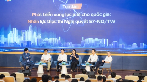 Nhân lực - Xung lực quan trọng thúc đẩy thực thi Nghị quyết 57/NQ-TW