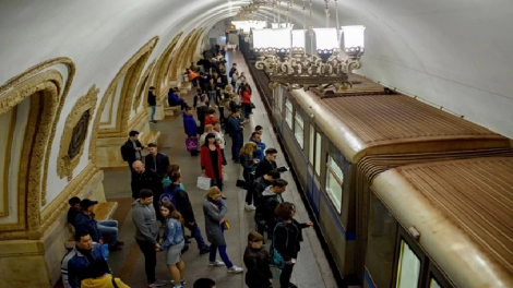 Tàu điện ngầm Moscow (Nga) đánh dấu sinh nhật lần thứ 90