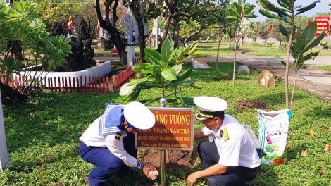 Xanh hóa Trường Sa: Khát vọng nơi đảo xa