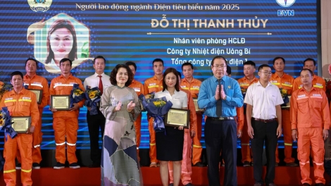 Biểu dương 117 người lao động ngành Điện tiêu biểu