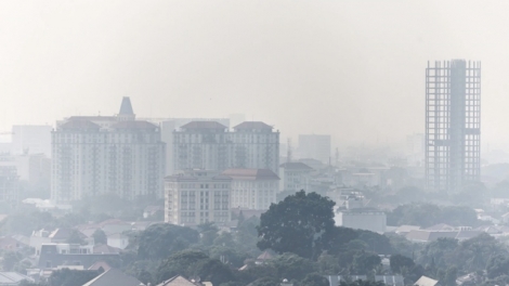 Thủ đô Indonesia "khó thở" vì không khí ô nhiễm