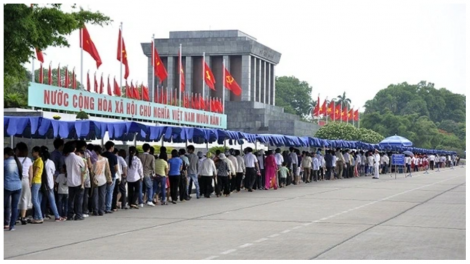 Tạm ngừng tổ chức lễ viếng Chủ tịch Hồ Chí Minh để tu bổ Lăng từ 2/6