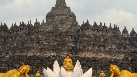Hòa hợp tôn giáo và Thống nhất trong đa dạng mùa lễ Vesak 2025 Indonesia