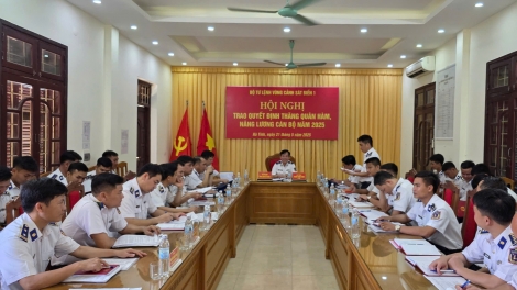 Hải đội 102: Nhiều kết quả nổi bật trong xây dựng đơn vị vững mạnh toàn diện, "mẫu mực tiêu biểu"