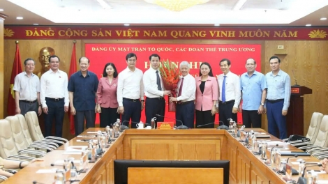 Đ/c Ngô Văn Cương giữ chức Phó Bí thư chuyên trách Đảng ủy MTTQ, các đoàn thể Trung ương