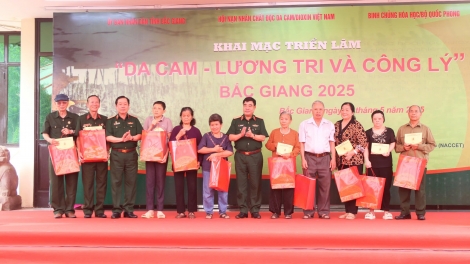 Triển lãm “Da cam- Lương tri và Công lý”-Bắc Giang 2025