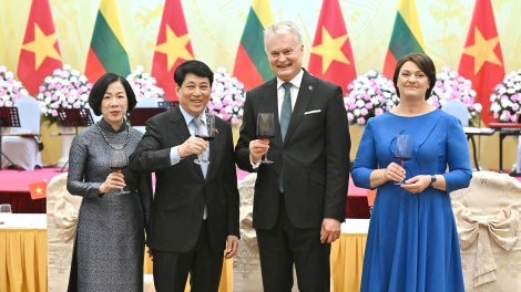Thời sự 21h30 12/6/2025: Chủ tịch nước Lương Cường chủ trì chiêu đãi chính thức Tổng thống Litva