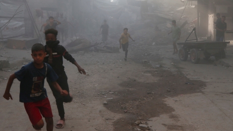 Nhiều trẻ em tại Gaza thiệt mạng do các cuộc không kích của Israel