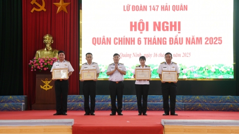 Lữ đoàn 147: Đồng bộ huấn luyện - chính trị - xây dựng Đảng, sẵn sàng cho những nhiệm vụ mới