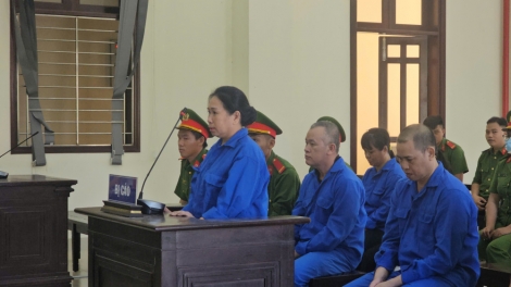 Làm giả sổ hồng, lừa đảo 1 tỷ đồng, nhóm 5 bị cáo lãnh 67 năm tù