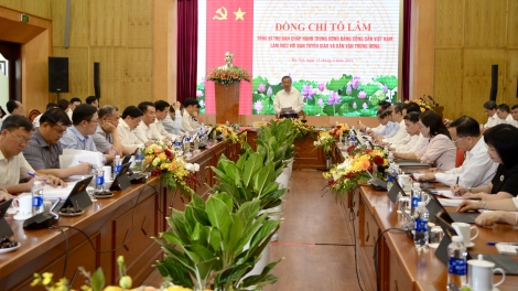 Thời sự 18h 11/6/2025: Tổng Bí thư Tô Lâm làm việc với Ban Tuyên giáo và Dân vận Trung ương