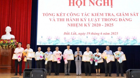 Hơn 1.700 đảng viên, 35 tổ chức đảng tại Đắk Lắk bị kỷ luật trong nhiệm kỳ 2020-2025