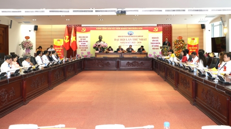 Đảng bộ Ủy ban Dân nguyện và Giám sát tổ chức thành công Đại hội lần thứ I, nhiệm kỳ 2025-2030