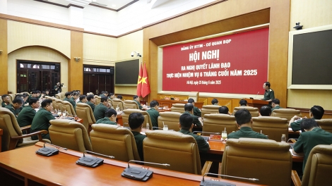 Đảng ủy Bộ Tổng Tham mưu ra Nghị quyết lãnh đạo thực hiện nhiệm vụ 