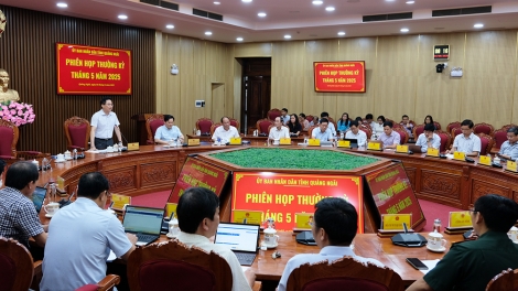 Quảng Ngãi: giải ngân vốn đầu tư công và thu ngân sách đạt thấp 