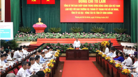 Thời sự 12h 18/6/2025: Tổng Bí thư Tô Lâm-TP Hồ Chí Minh cần trở thành một siêu đô thị