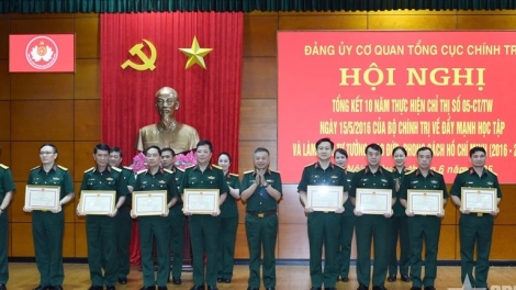 Tổng kết 10 năm thực hiện Chỉ thị số 05 của Đảng ủy Cơ quan Tổng cục Chính trị