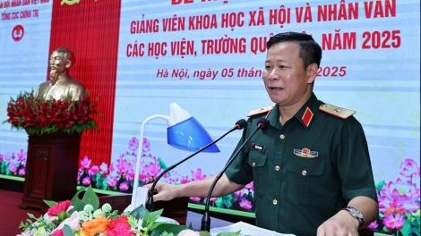 Bế mạc Hội thi giảng viên khoa học xã hội và nhân văn các học viện, trường Quân đội năm 2025
