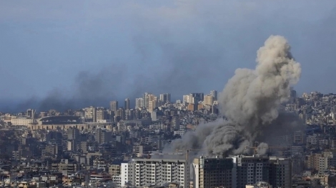 Israel không kích vùng ngoại ô Thủ đô Beirut của Lebanon