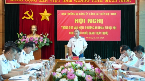 Vùng Cảnh sát biển 2 sẵn sàng cho Đại hội Đảng bộ lần thứ V