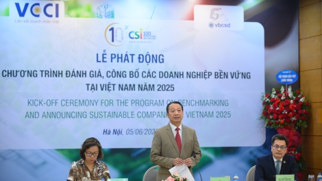 Phát động Chương trình công bố doanh nghiệp bền vững tại Việt Nam năm 2025