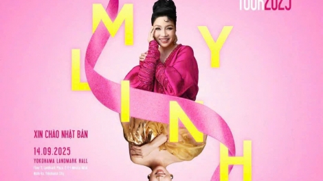 Mỹ Linh sẵn sàng cho tour diễn quốc tế đầu tiên tại Nhật Bản và Hàn Quốc