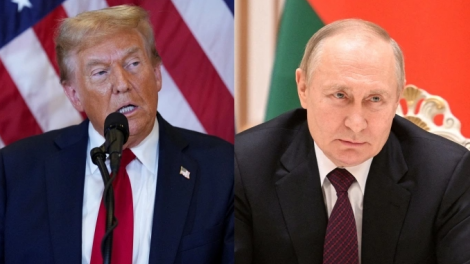 Tổng thống Mỹ Donald Trump điện đàm với Tổng thống Nga Vladimir Putin