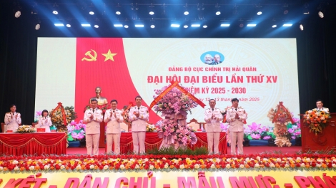 Đại hội XV Cục Chính trị Hải quân: Đổi mới toàn diện, nâng tầm sức mạnh chính trị của Quân chủng