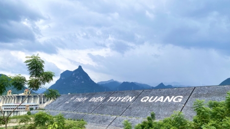 Bảo đảm an toàn hạ du khi vận hành hồ thủy điện Tuyên Quang