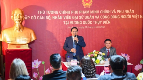 Thủ tướng bày tỏ trân trọng tình cảm từ nhân dân Thụy Điển