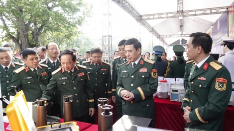 Trao Giải thưởng Tuổi trẻ sáng tạo trong Quân đội lần thứ 25
