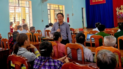 Chủ tịch UBND tỉnh Gia Lai kiểm tra hiệu quả hoạt động ở xã biên giới