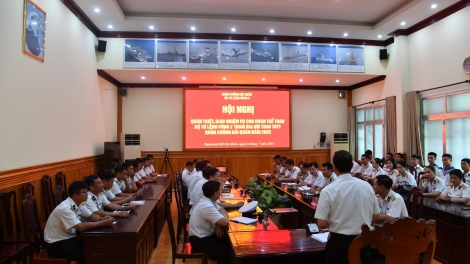 Thi đấu cấp Quân chủng Hải quân: Đoàn thể thao Vùng 2 Hải quân quyết tâm đạt kết quả cao 