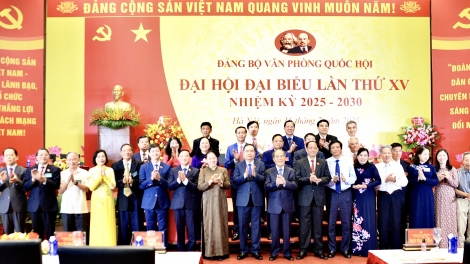 Đại hội đại biểu Đảng bộ Văn phòng Quốc hội lần thứ XV nhiệm kỳ 2025-2030